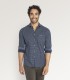 camisa micro estampado