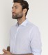 CAMISA CON TEJIDO SEERSUCKER CON RAYAS