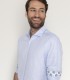 CAMISA FLAMEADA AZUL