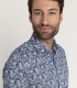 CAMISA FLORAL AZUL