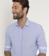 CAMISA SEERSUCKER AZUL