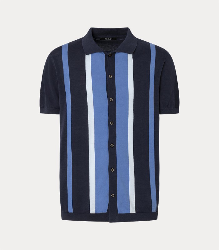Polo camisa tricotosa ratlles