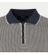 Polo tricotosa jacquard
