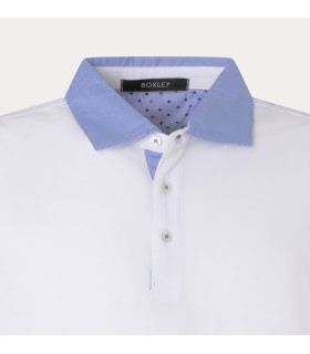 Polo cuello de tejido