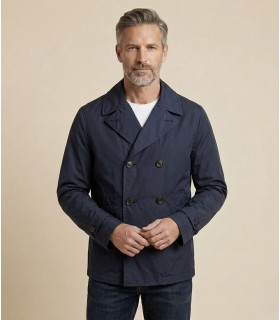 Chaqueta cruzada técnica